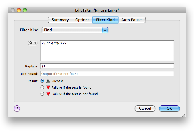 [Filter feature]