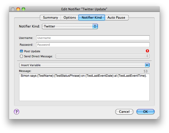 [Notifier window]